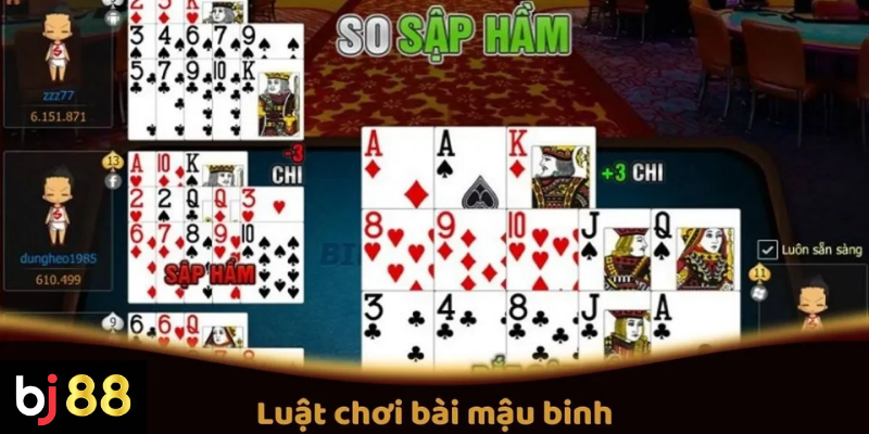 Luật chơi bài mậu binh và cách tính thắng thua 2 Luật Chơi Bài Mậu Binh Trên BJ88: Quy Tắc Và Cách Chơi Dễ Hiểu